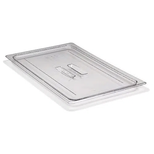 Coperchio Gastronorm GN 1/1 in Policarbonato, Dimensioni 53x32,5 cm per Contenitore GN Gastronorm, Lavabile in lavastoviglie, Transparente