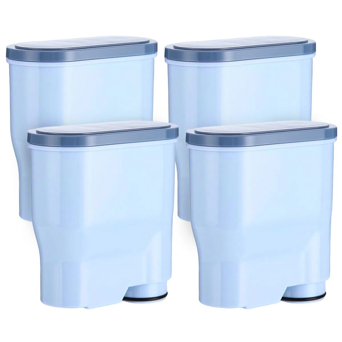 Filtro sostitutivo per acqua per macchine da caffè Philips AquaClean CA6903/10, CA6903/22, serie CA6903, riduttore di calcare, certificato TÜV SÜD, riduce PFAS, PFOA/PFOS (4 pezzi)