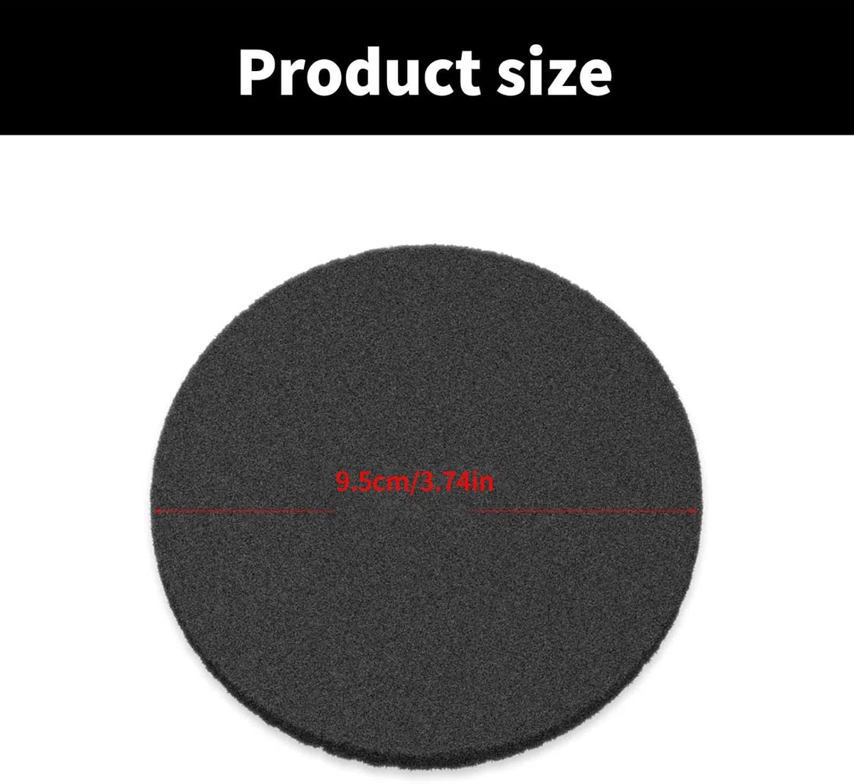Confezione da 10 spugne filtranti ad alta efficienza, lavabili, filtro per aspirapolvere, accessorio per aspirapolvere per animali domestici