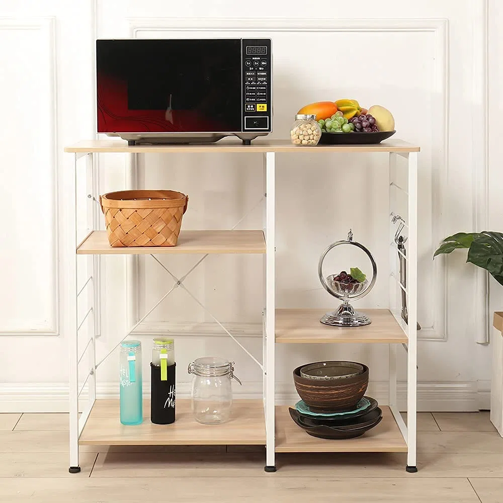 soges Microonde Scaffali Stazione di Lavoro Cucina Armadio per la Conservazione Mensola della Cucina 171-MO