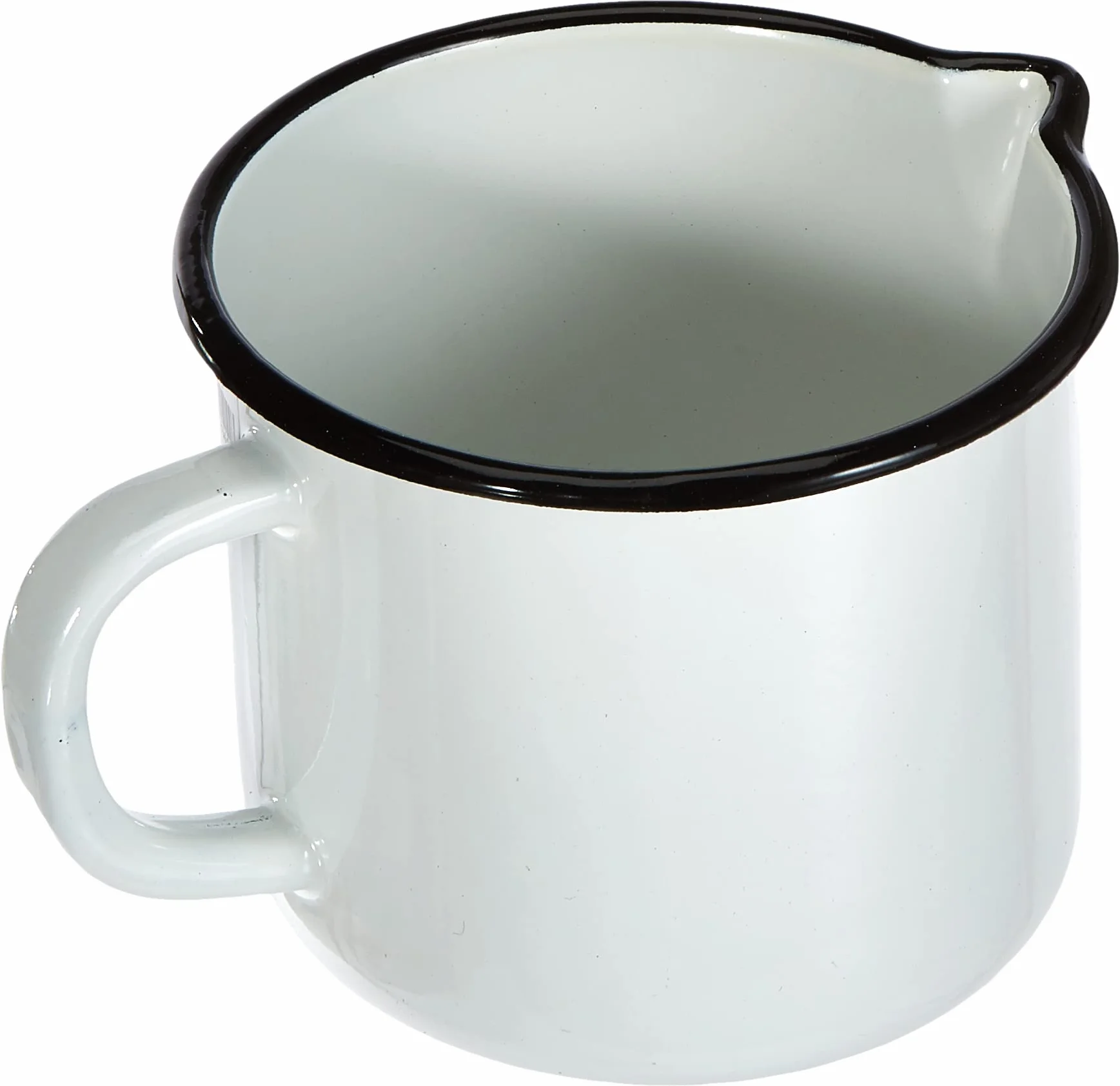 Milchtopf Weiß 12cm