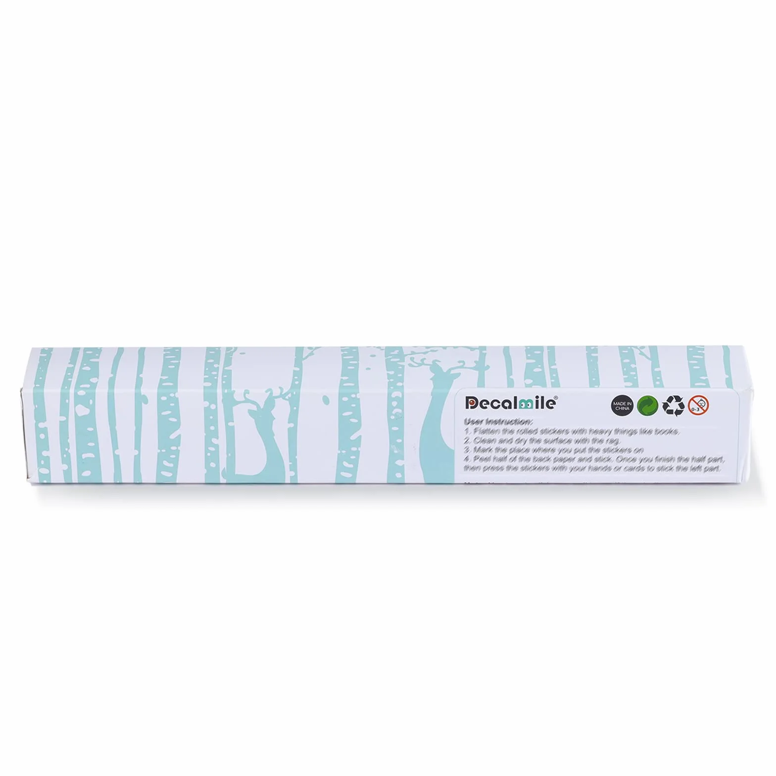 decalmile Adesivi Murali Bambini Animali della Giungla Albero Adesivi da Parete Leone Giraffa Elefante Stickers Murali Stanza dei Bambini Asilo Nido Camera da Letto Decorazioni Parete