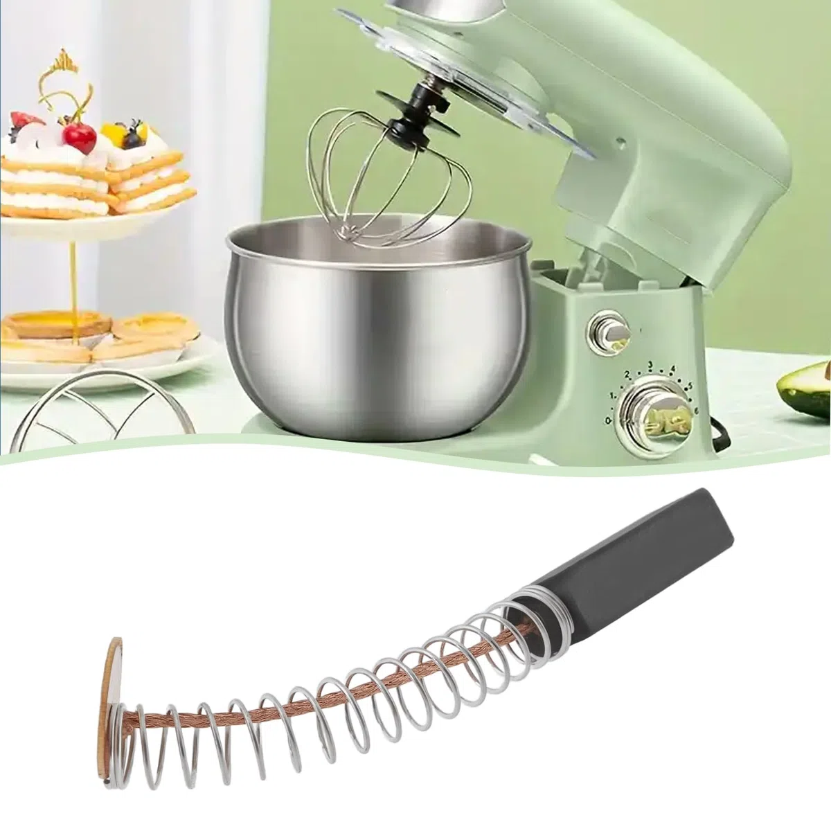 4 Pezzi Spazzole Di Carbone Per Frullatore Compatibile Con KENWOOD CHEF A901 Compatibile Con Frullatore KENWOOD BL900 BL901 BL902 5X7X19mm Spazzola Di Carbone Nero