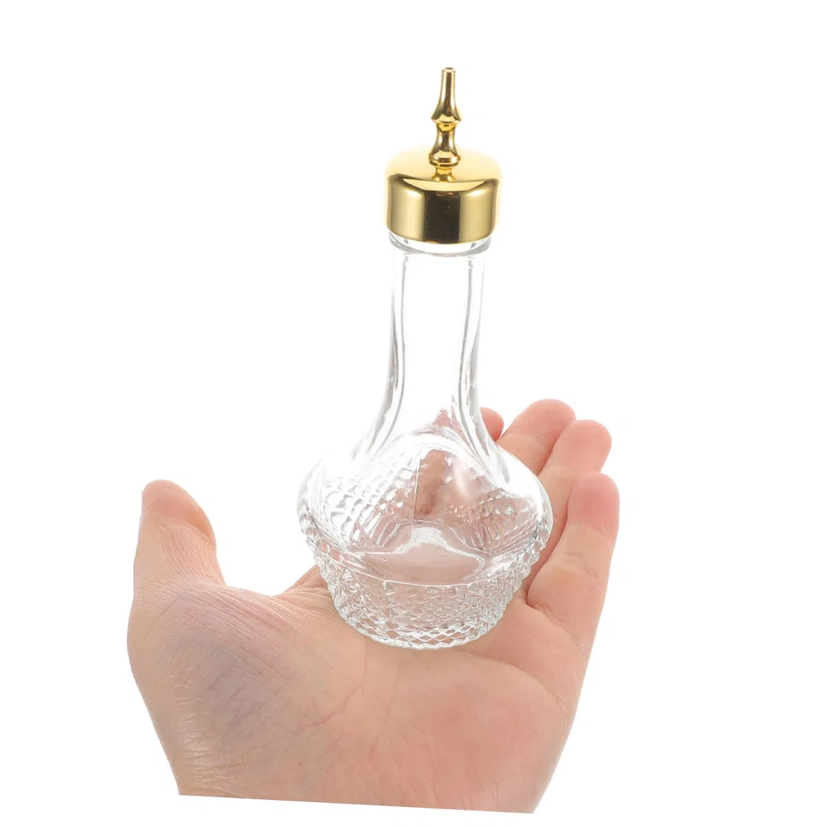 PRETYZOOM Bottiglia da Cocktail Multiuso in Vetro 50 Ml Tappo Anti-perdita, Contenitore per Liquori e Distributore Whisky per Bartender Professionisti e Uso Bar Domestico