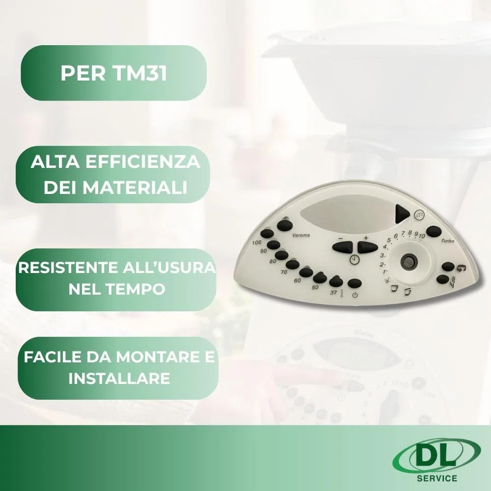 Mascherina Tastiera Frontale Bimby TM 31 Compatibile