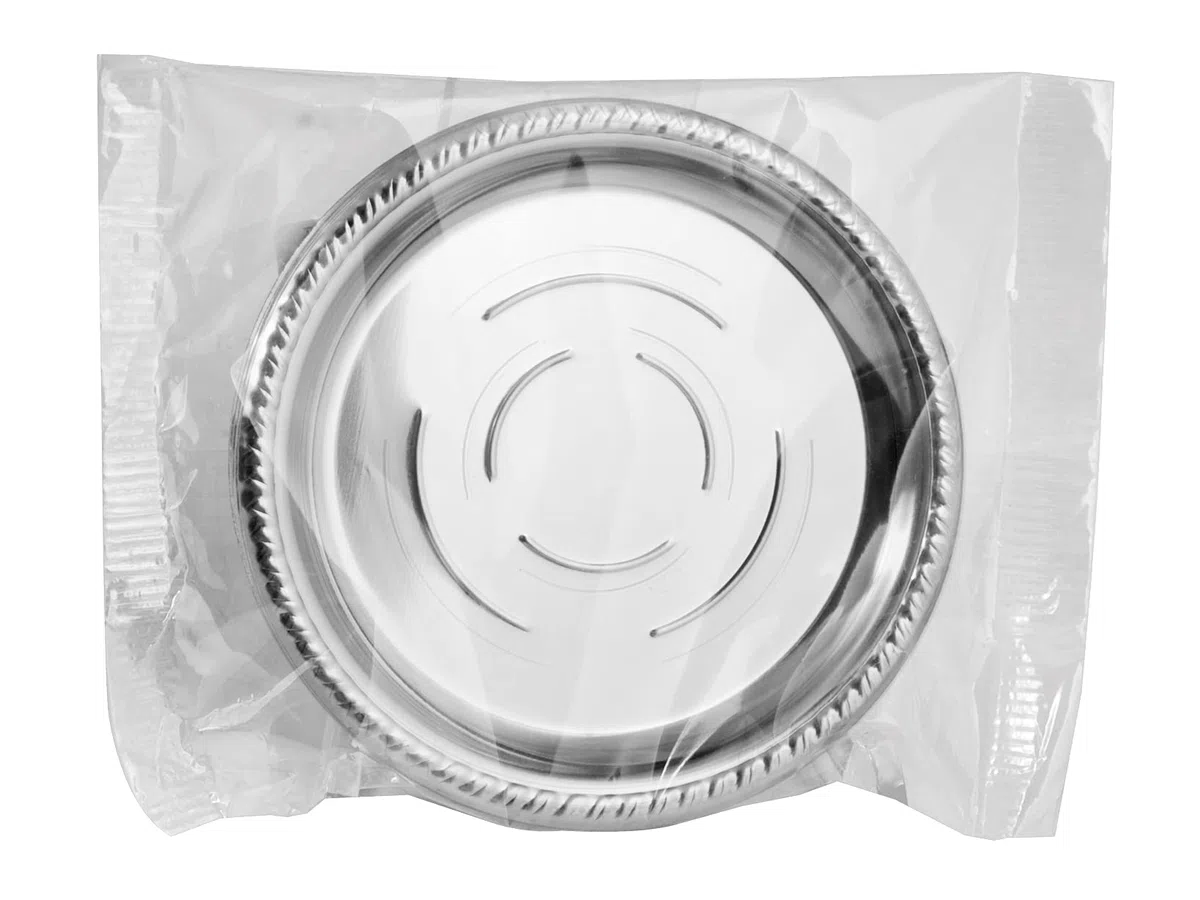 H&H - Set 2 Sottobottiglie Tondi in Acciaio Inox | Diametro 14 cm | Eleganti, Resistenti e Antigraffio | Ideali per Casa e Ho.Re.Ca.