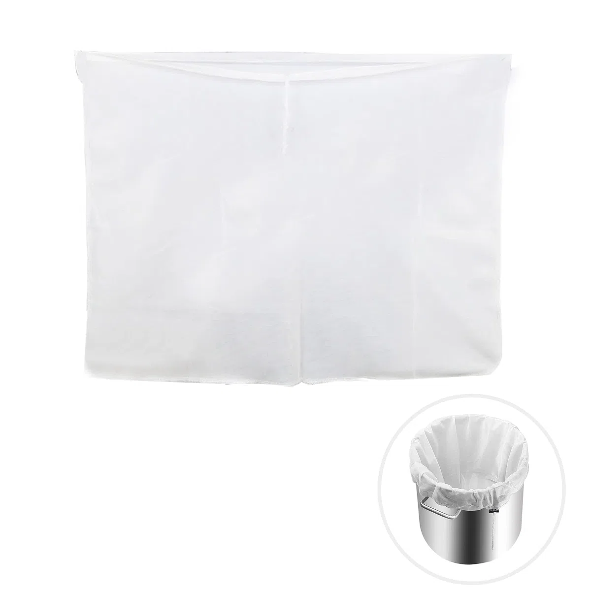 Vastsea Sacchetto Filtro per Birra, Sacchetto Riutilizzabile per Filtrare, Sacchetto Filtro per Birra Fatta in Casa, per Sidro di Frutta, Mele, UVA, Birra