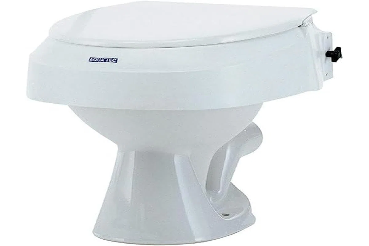 Invacare, Alzawater, Alzawater per disabili, Rialzo wc con coperchio, Regolabile in altezza, Bianco