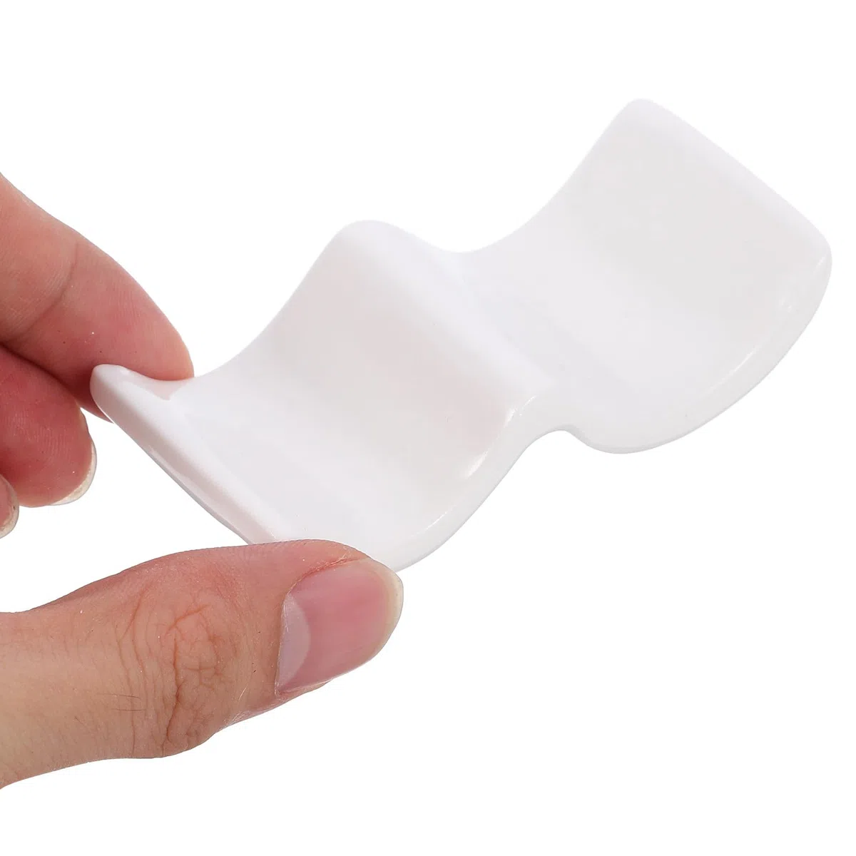 YARNOW Poggia Posate in Porcellana 10 Pezzi, Porta Bacchette e Cucchiai in Ceramica, Supporto Tavola per Cena Sushi e Ristorante, Accessori Pratici per Casa