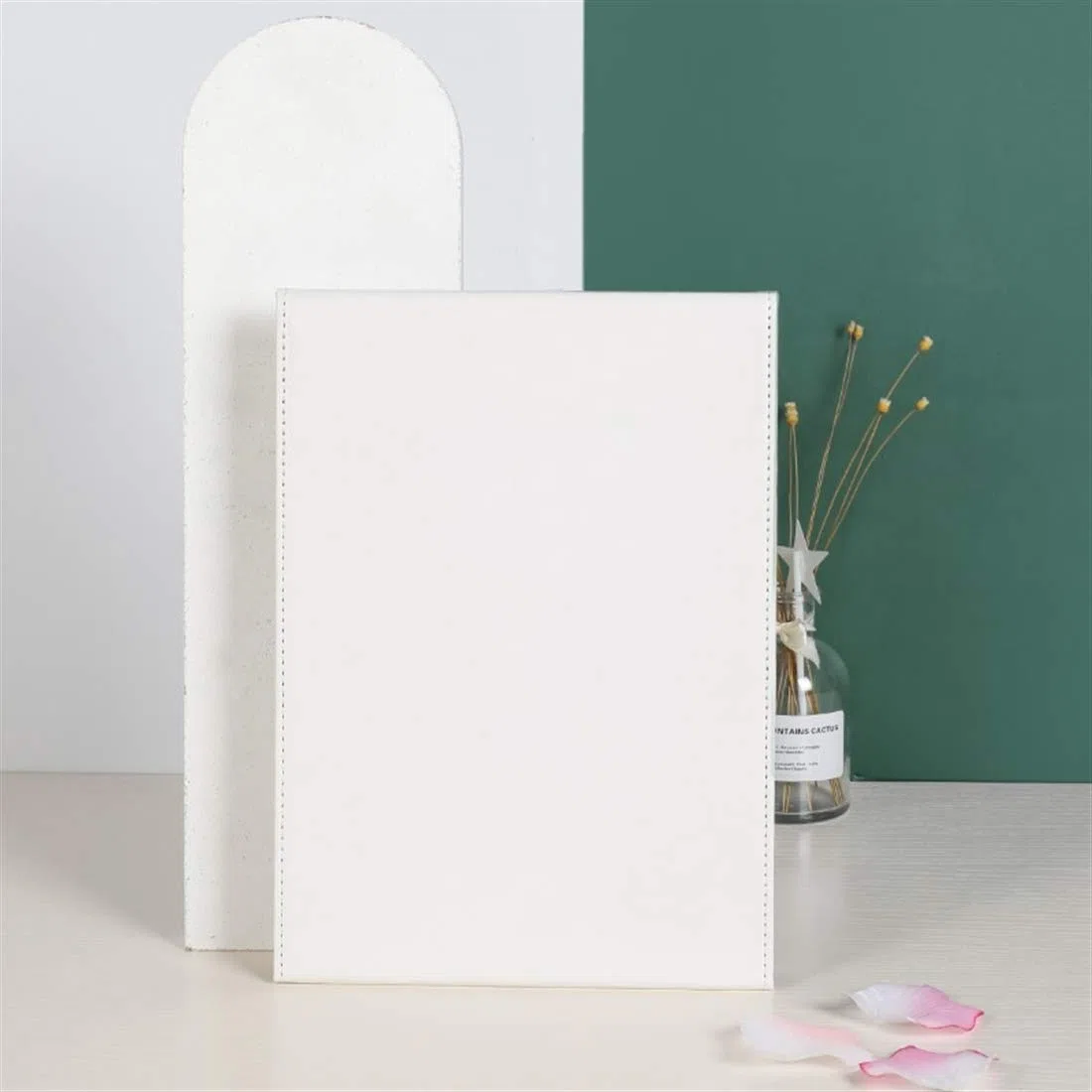 Zcooooool Specchio Specchio per il trucco Super HD portatile grande Specchio per trucco multi-stand Angolo libero/portatile/da tavolo Specchio pieghevole,25.5X18 cm (10X7 pollici)
