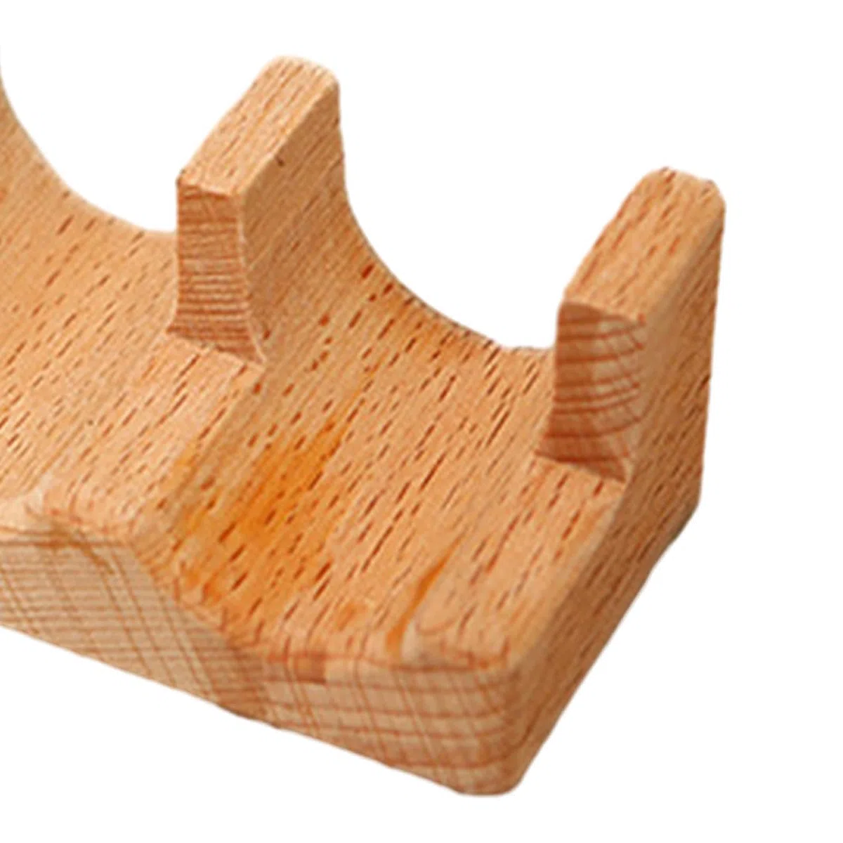 2 set di accessori porta taco in legno per sushi e taco, vassoio per taco per feste e ristoranti, 2 continui