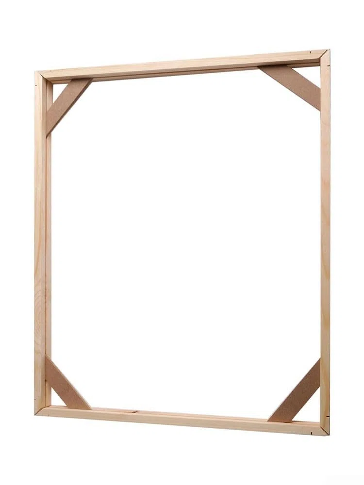 Cornice in legno con barre in tela fai da te, per dipingere con i numeri, kit di cornici fai da te, 20 x 30 cm, 30 x 40 cm, 40 x 50 cm (40 x 50 cm)