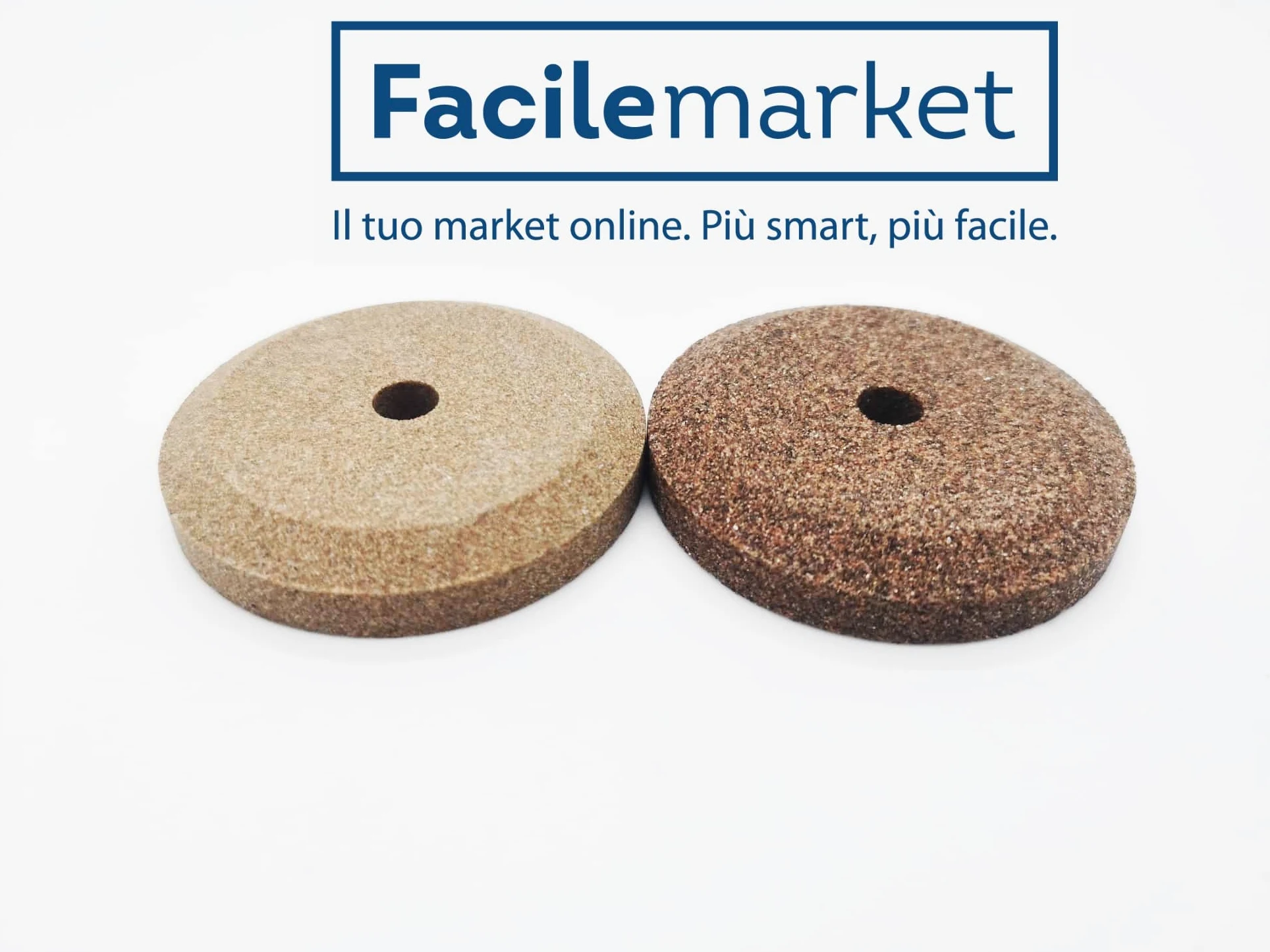 Coppia mole smerigli per affettatrice 45-8-6 GCG con 45-8-6 FCG