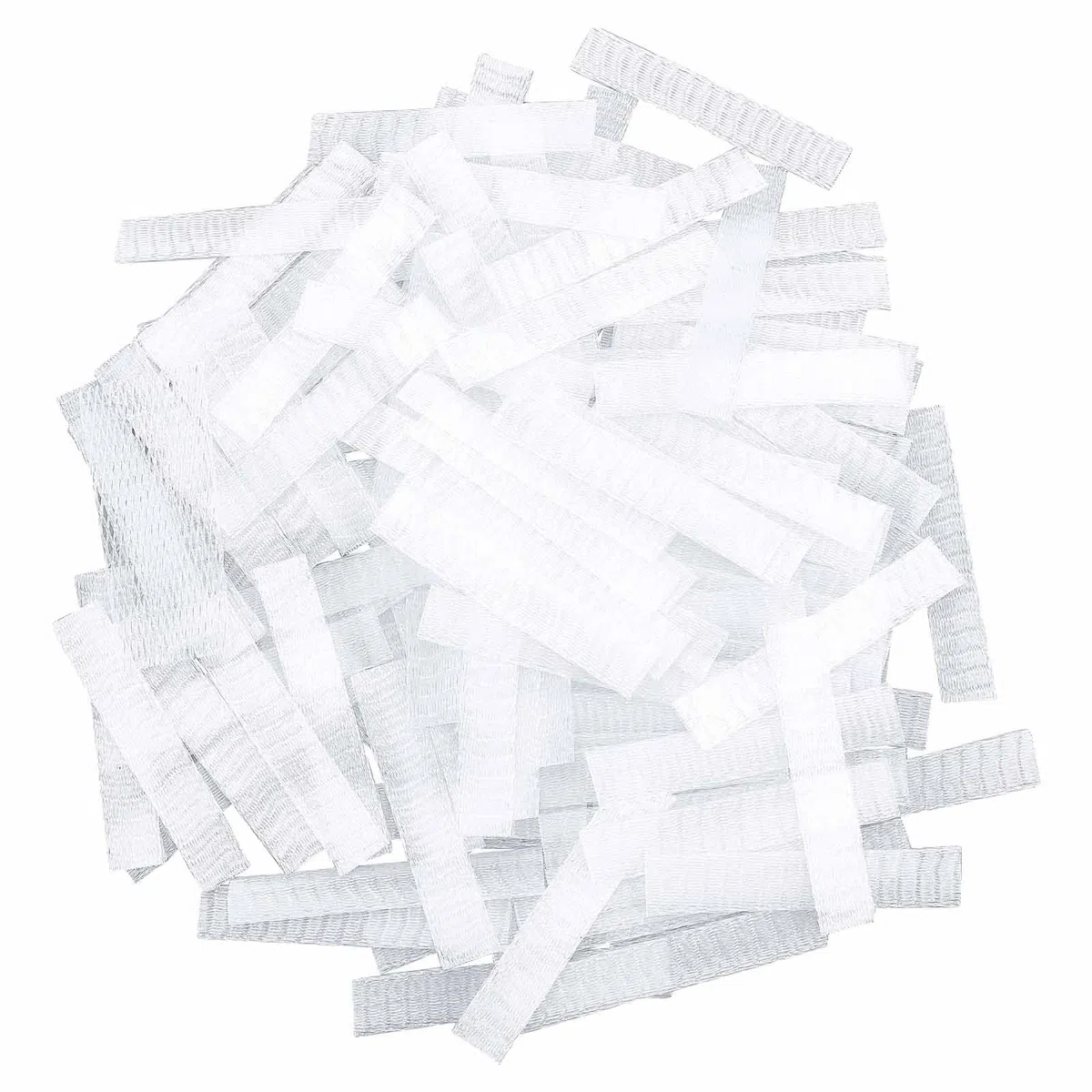 GORGECRAFT 200 pz Proteggi Pennelli da Trucco Rete per Rocchetto di Filo Risparmiatori Riutilizzabile Copertura in Rete Espandibile Rete per Filo per Ombretto Pennello Cucito/Ricamo, Bianco