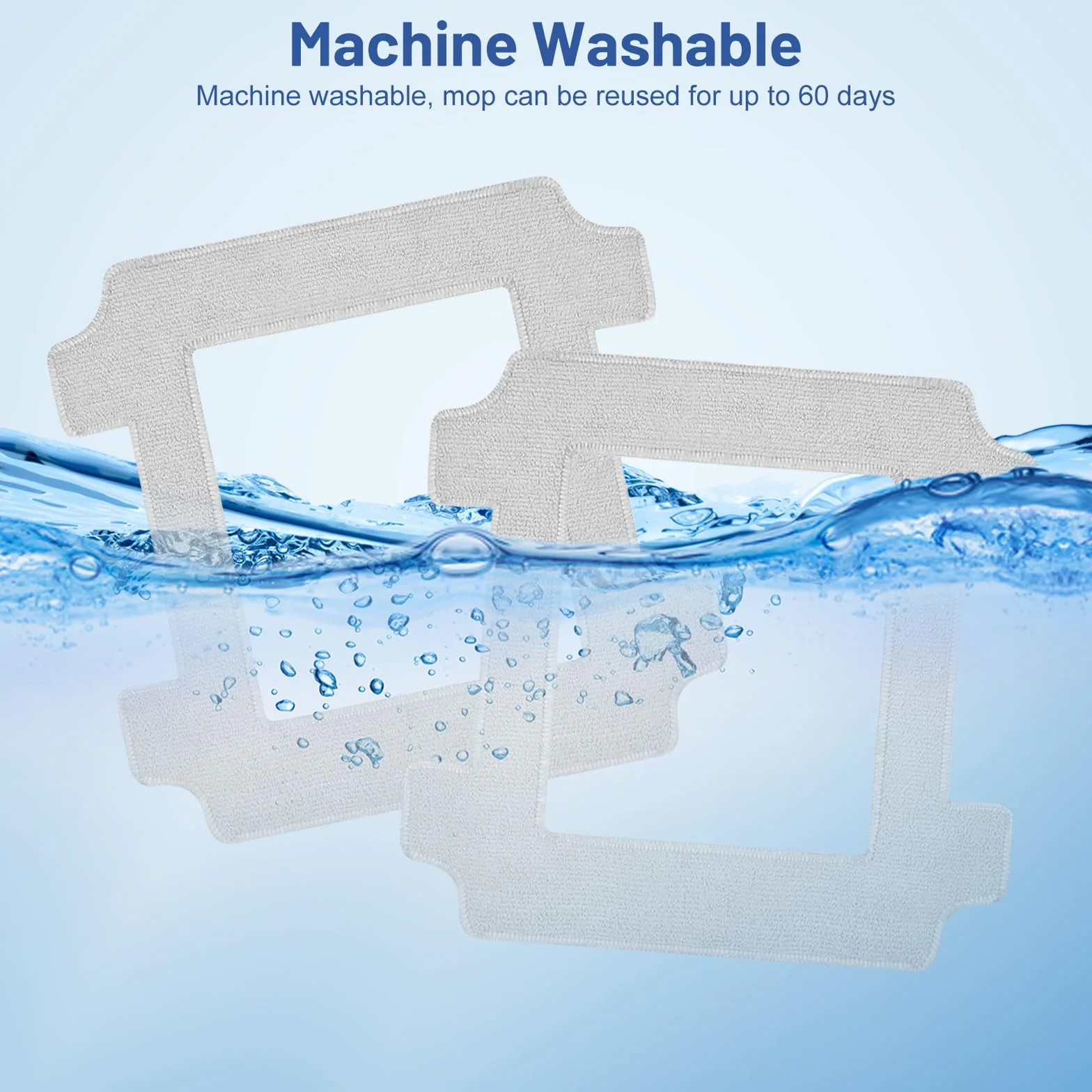 12 Pezzi Panno Pulizia per Ecovacs Winbot W2S/W2S Omni Kit, Robot Lavavetri Finestre Panni in Microfibra Lavabili, per Pulire Efficacemente Macchie, Polvere Dalle Finestre