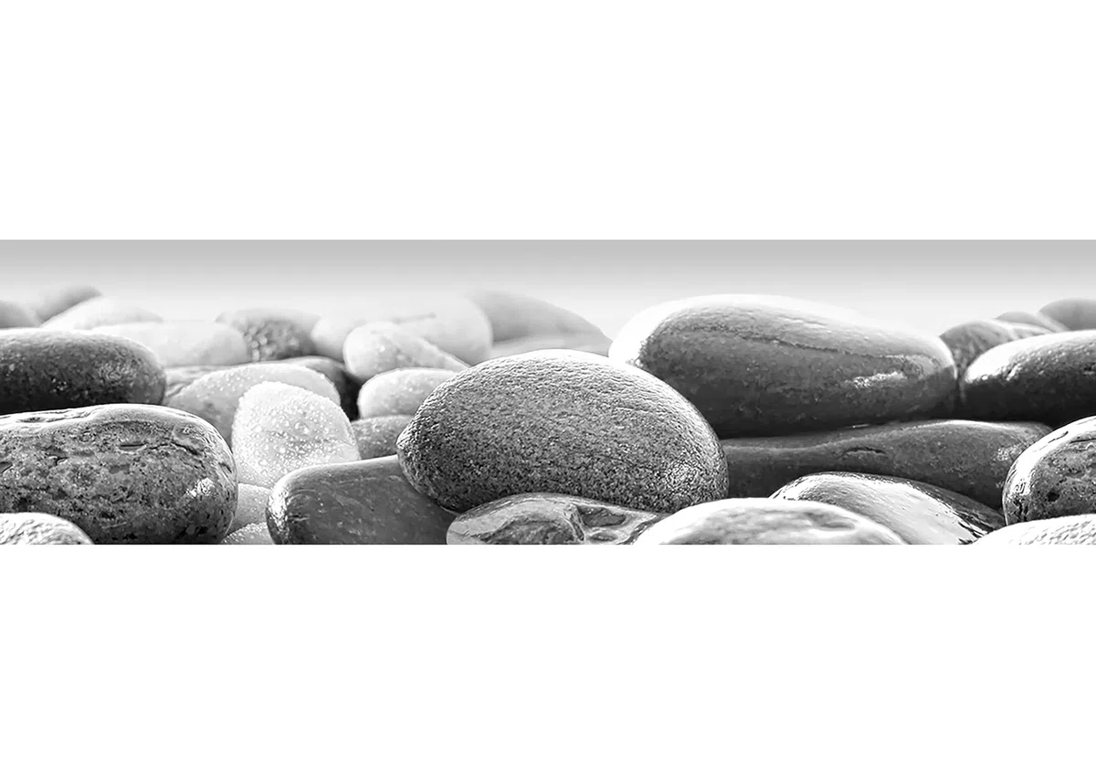 Ag Design - Wall Border - Autoadesivo - Pietre Spiaggia - Adesivo - 0,10 x 5 m - WB 8215