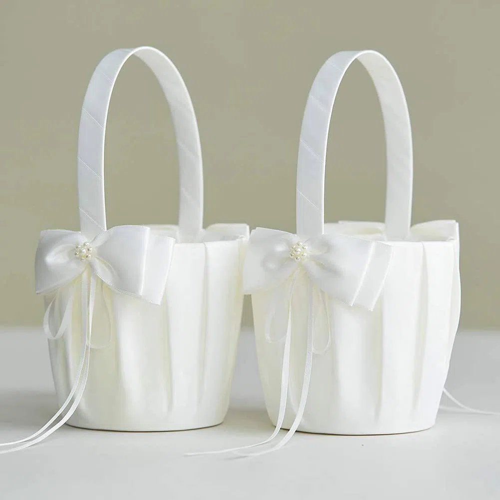 2 cestini per fiori per matrimonio, con , per feste