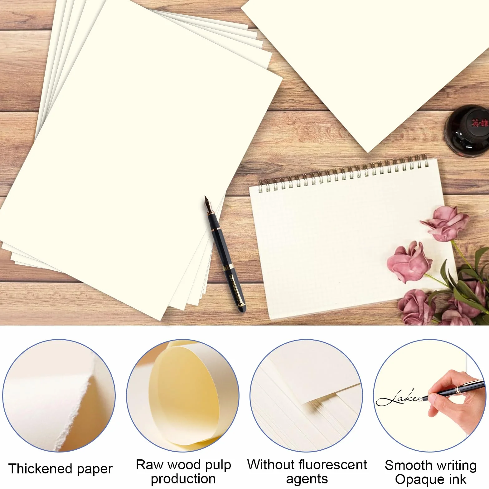 Carta A4 100g/m² Bianca Liscia Multiuso per Rilegatura, Ufficio, Disegno e Artigianato