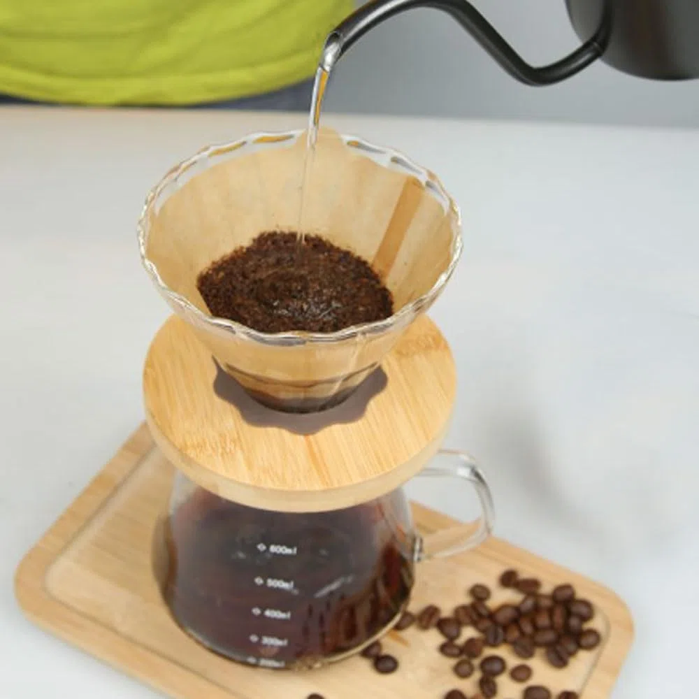 300 Pezzi Filtri Caffe Americano,Per Caffè In Carta Per Filtro Casa Ufficio