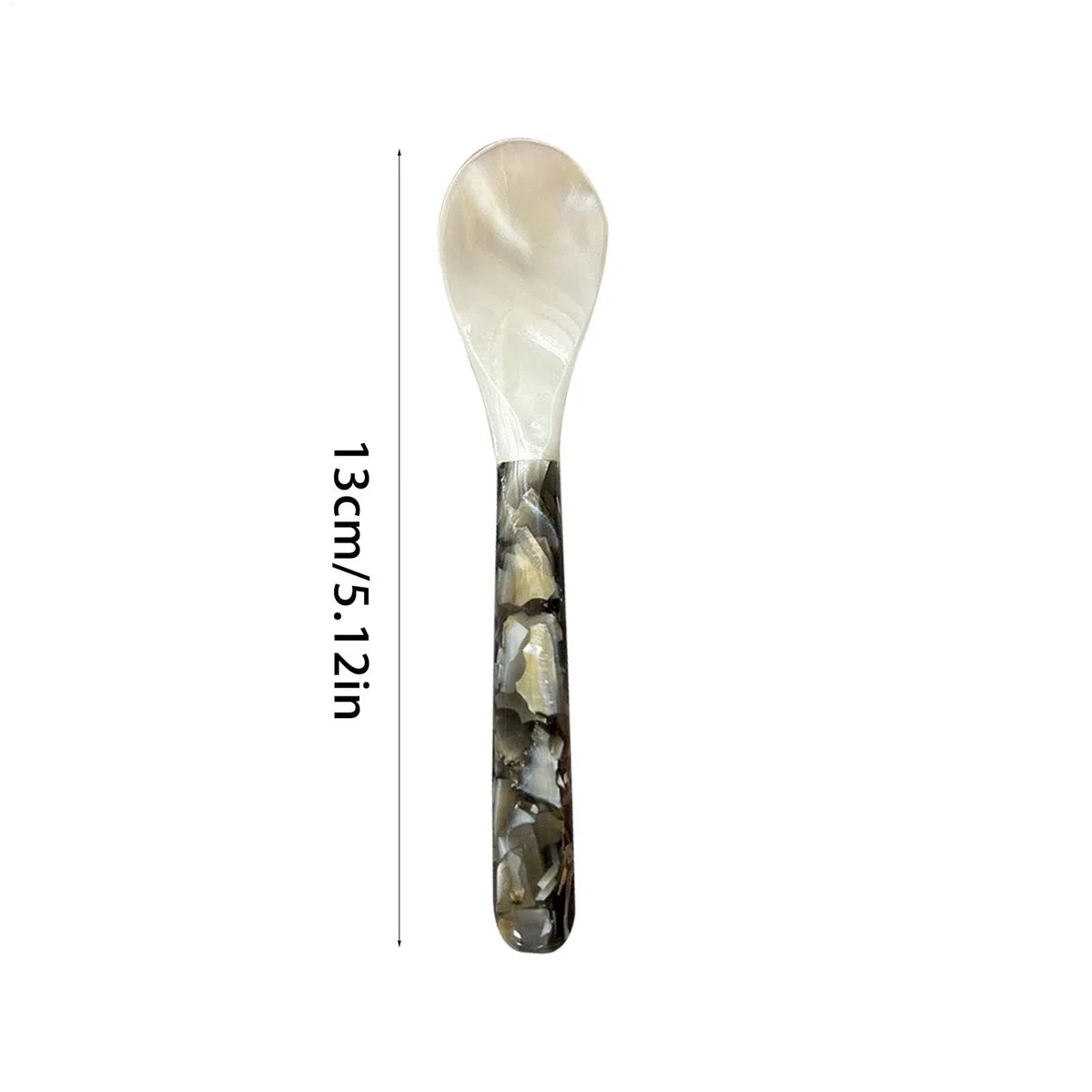 Set di 5 cucchiai per caviale, cucchiai decorativi in madreperla, per caviale, uova, caffè