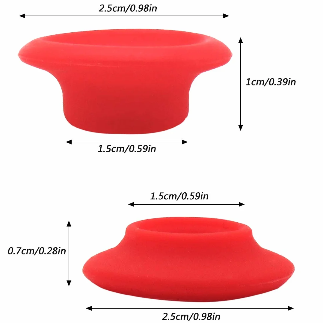 50 guarnizioni in gomma siliconica,2 tipi di guarnizioni ad alta pressione a prova di perdite per tappo EZ Swing Flip Top Guarnizioni per bottiglie di birra birra birra soda sigillatura,rosso
