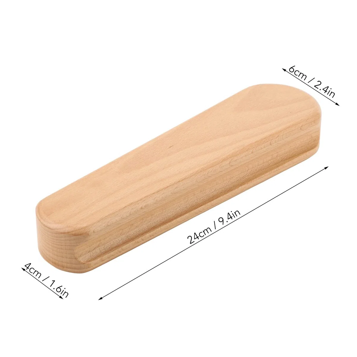 LiebeWH Batacchio da Sarto Tailor Clapper Clapper in Legno Clapper in Legno di Faggio Multifunzione Quilters Clapper per per Abbigliamento Antirughe