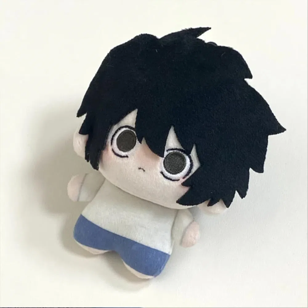Death Note - Cuscino a forma di cartone animato, leggero, Yagami/Lawliet L personaggio anime dolce figura zaino ciondolo Divani decorazioni da collezione per gli appassionati di anime, 12 cm