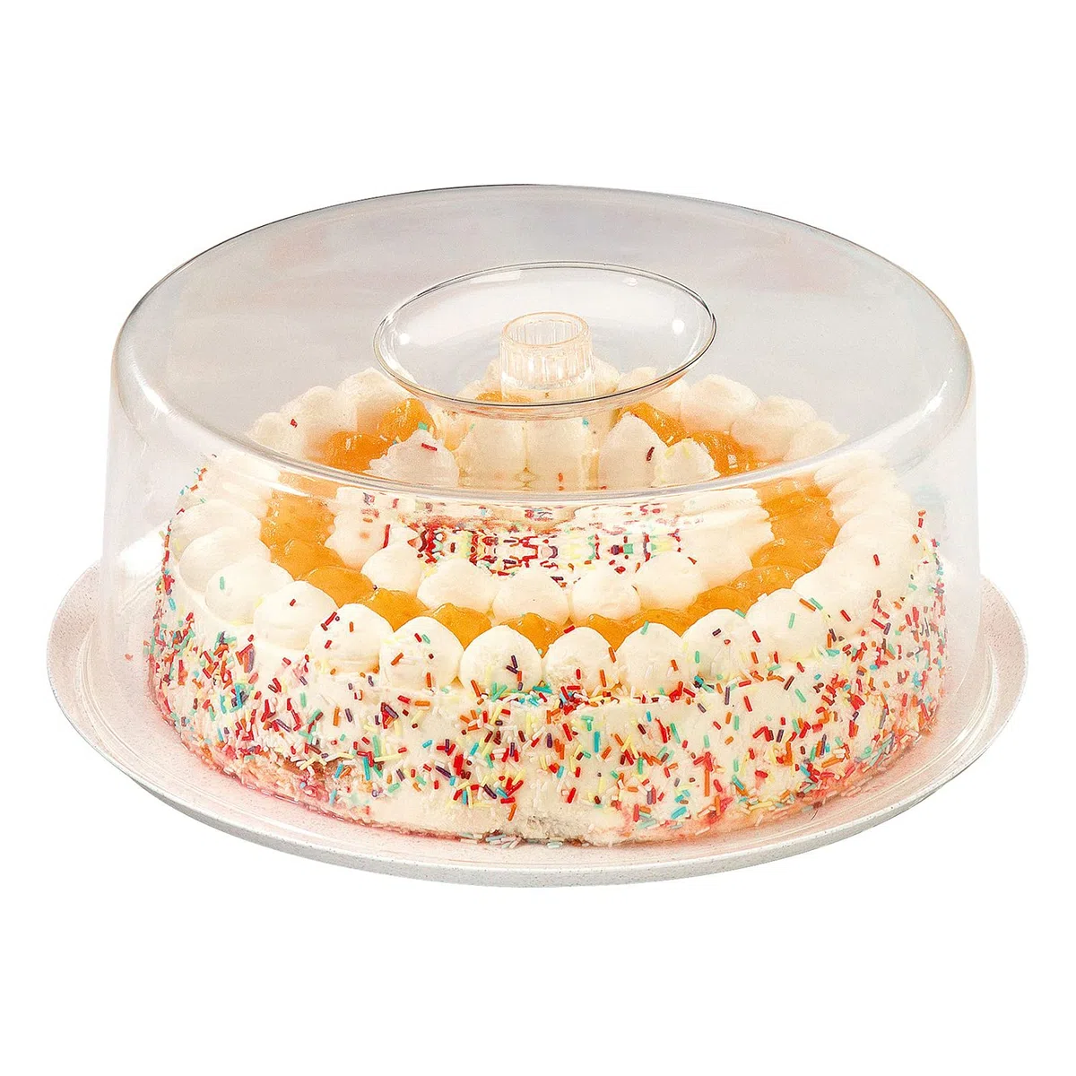 Westmark Copri-torta, Ø 30 cm, Con manico, Plastica, Trasparente, 34242251
