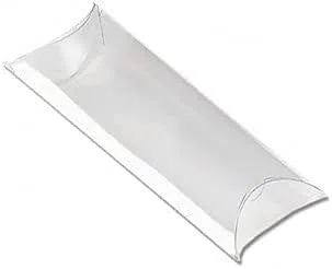 50 PEZZI Tubo trasparente pvc portaconfetti 11.5X3.5 cm BOMBONIERA