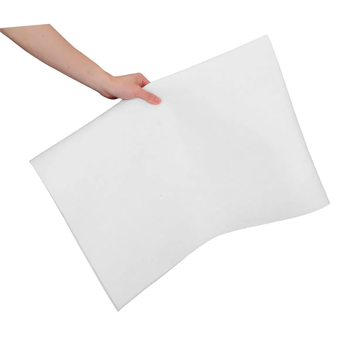SEWOART Tappetino in Feltro di Lana 80x120 Cm per Calligrafia Cinese e Pittura, Antiscivolo e Resistente, Materiale Lana e Fibra Colore Bianco