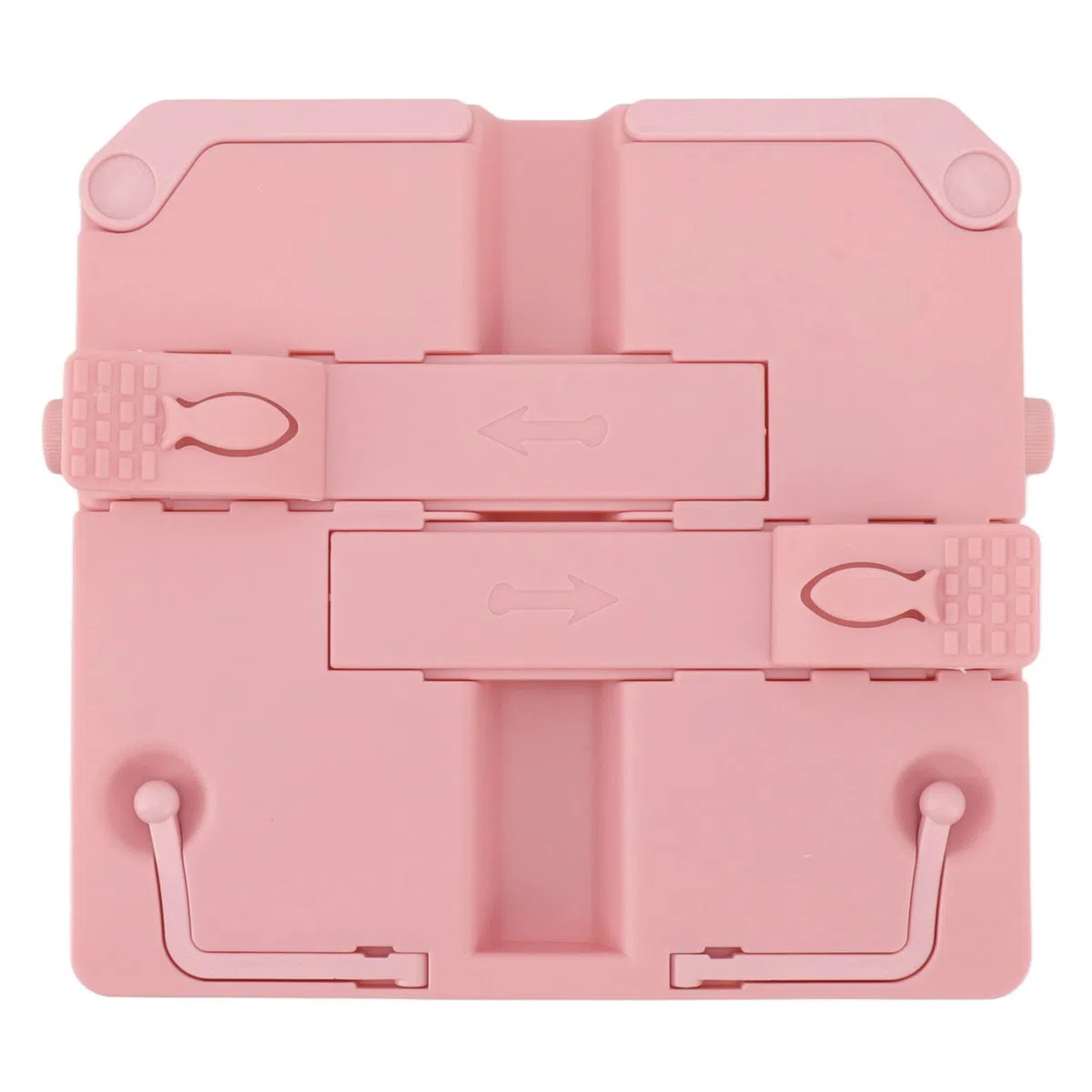 Supporto Per Libri da Scrivania, Supporto Per Lettura Leggio Pieghevole Portatile Robusto con Bordi Arrotondati Supporto Per Supporto Per Libri Resistente ai Graffi Per Biblioteca Scolastica(Rosa)
