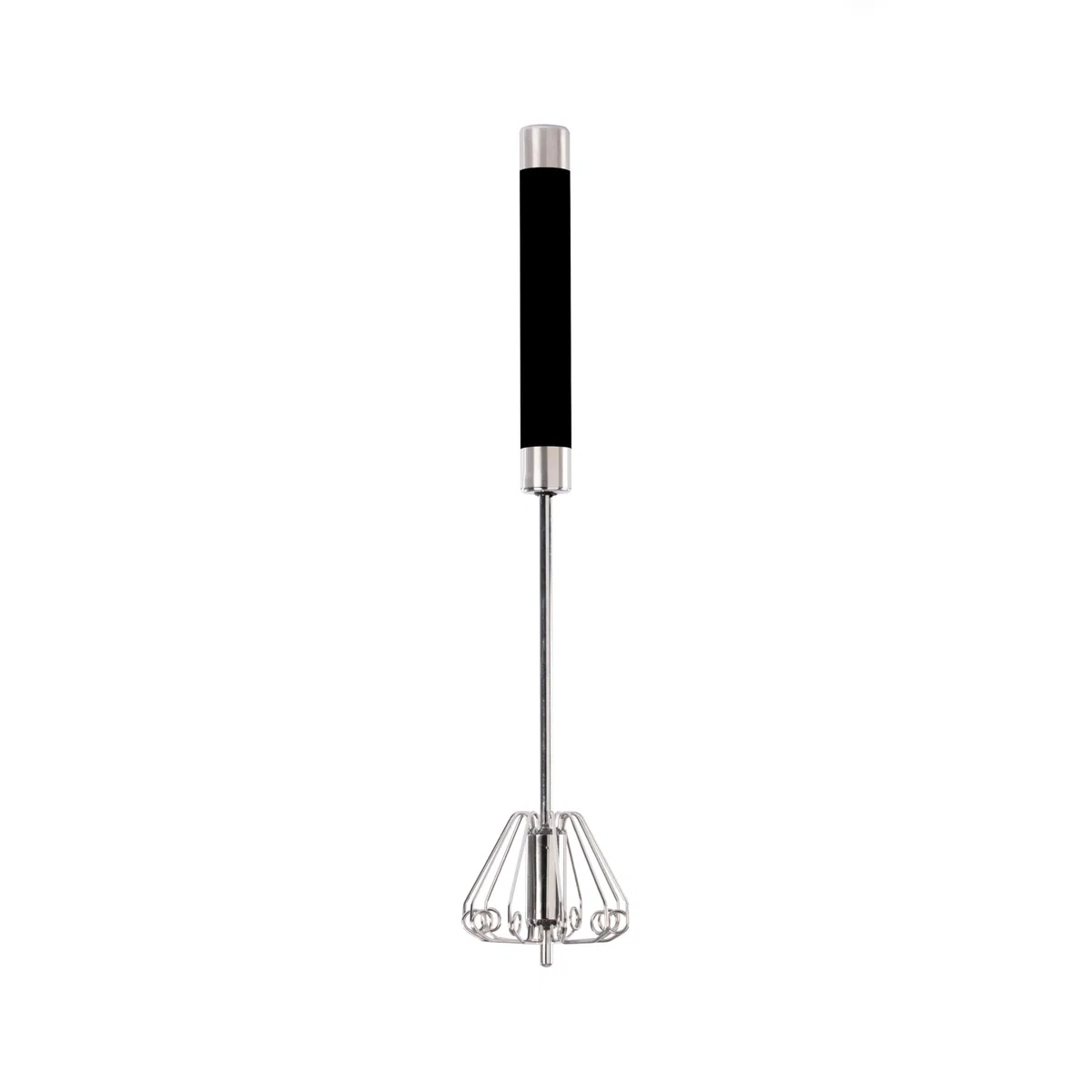Piranha Frusta Whizzy | Frusta a mano in acciaio inox | Frusta semiautomatica per uova come si vede in TV | Strumento portatile per cuocere, mescolare e montare | Gadget da cucina facile da pulire per