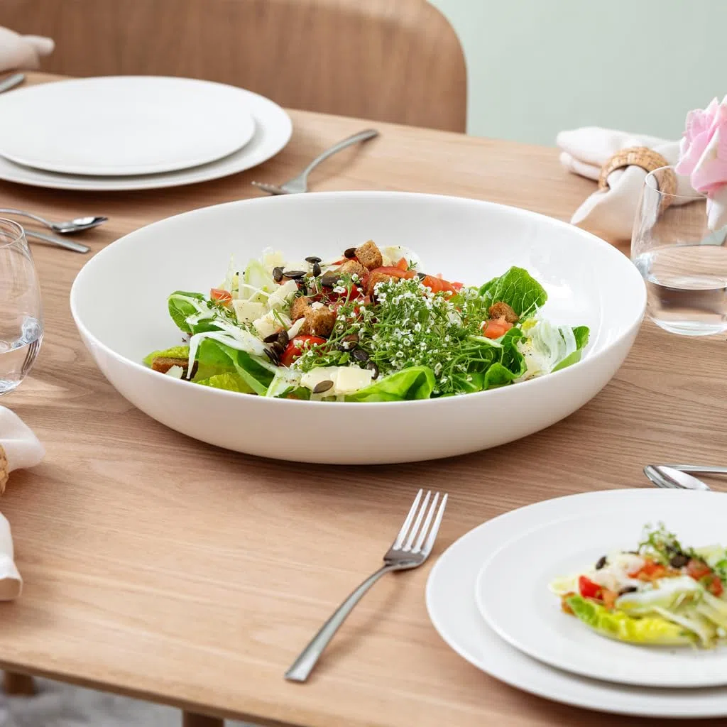 Villeroy & Boch for Me Ciotola 38 cm, Porcellana Premium, Bianco