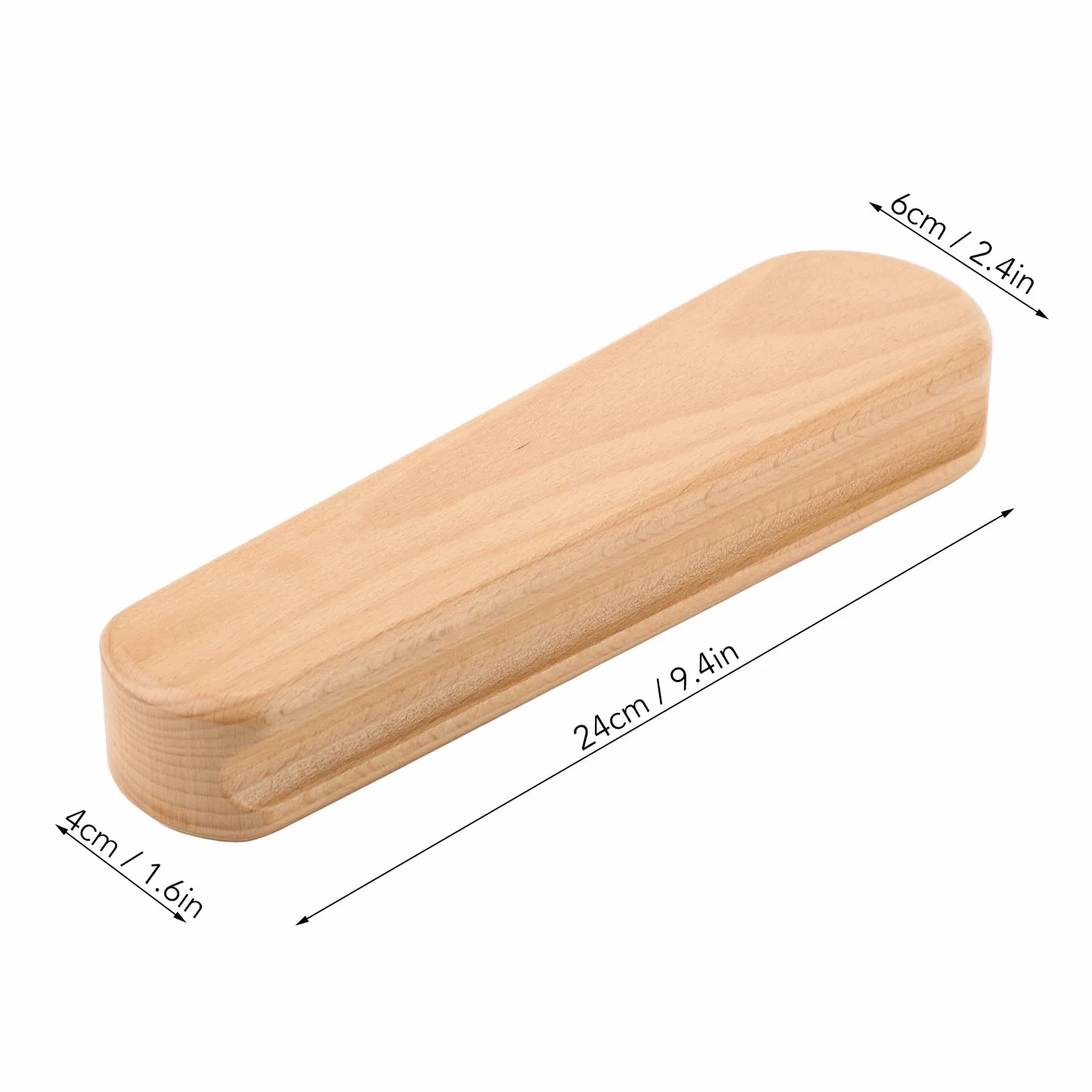 BORDSTRACT Batacchio da Sarto Batacchio in Legno di faggio Multifunzione per trapunte arrotondate Strumento da Cucire con batacchio per Stirare, Cucire e trapuntare e la Maggior Parte degli scenari