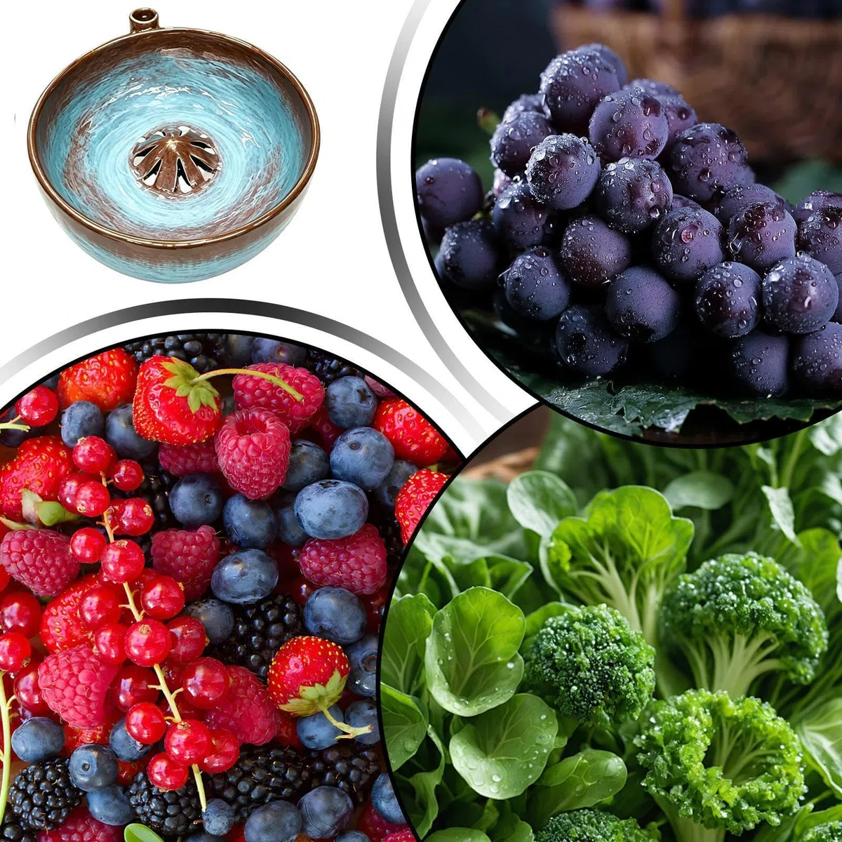 Generico Lavabacche | Lavaggio Verdure Autovorticante Stampato 3D,Scolapasta A Per Frutta | per Genitori Ufficio Appartamento Feste Picnic Cucina Quotidiana Ristorante Camper
