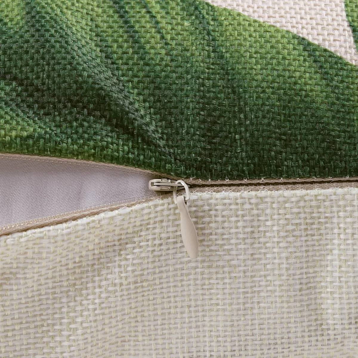 Bonhause Federe per Cuscini Foglie Tropicali 30 x 50 cm Copricuscini Decorativi Pianta Foglia Verde Federa per Cuscino Divano Letto Casa Decorazione Set di 2