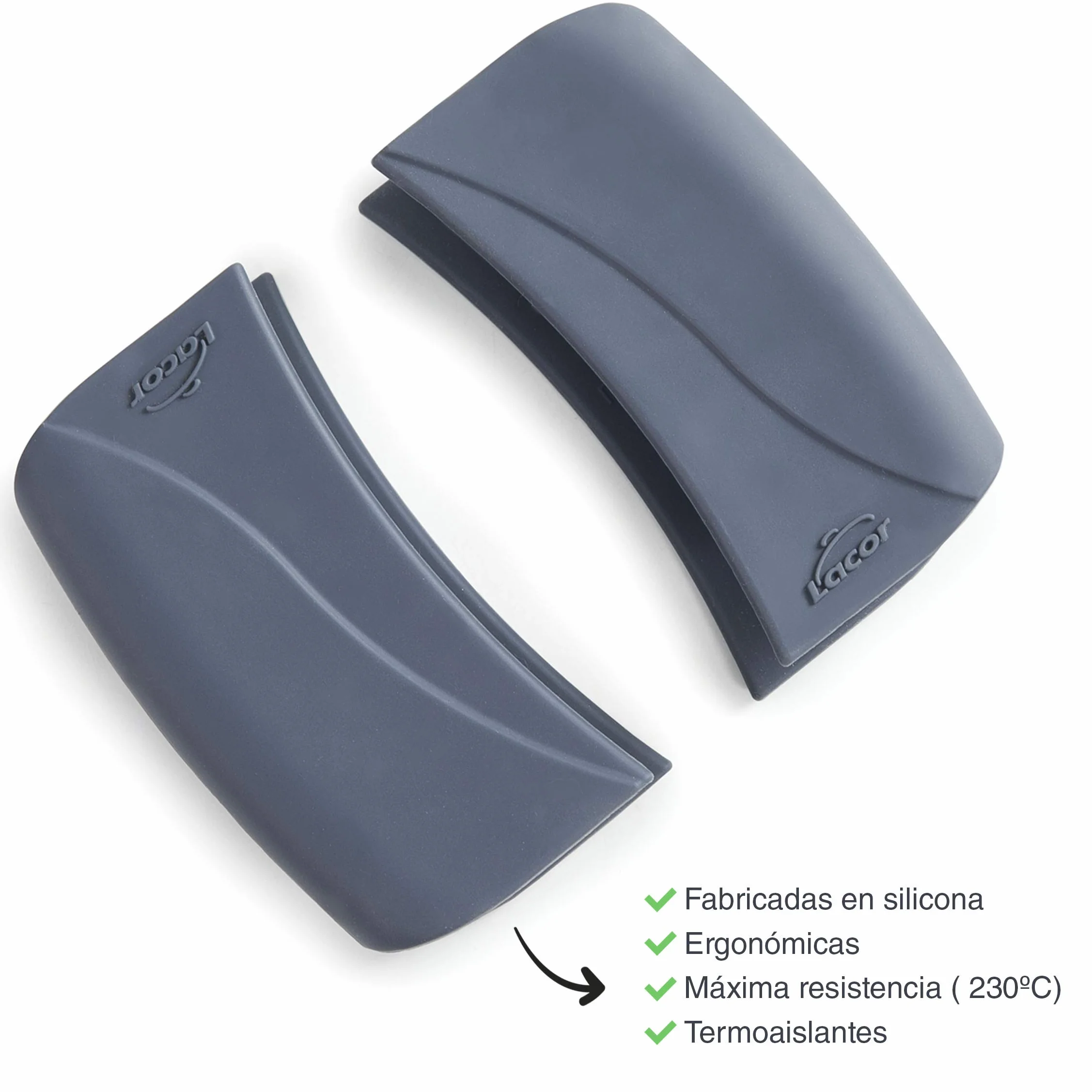 Lacor - 25440 - Paellera antiaderente, Eco-Stone, Compatibilità con tutti i tipi di cucine, tra cui induzione e forno, Sfondo Full Induction, Ecologico e senza PFOA, 40 cm