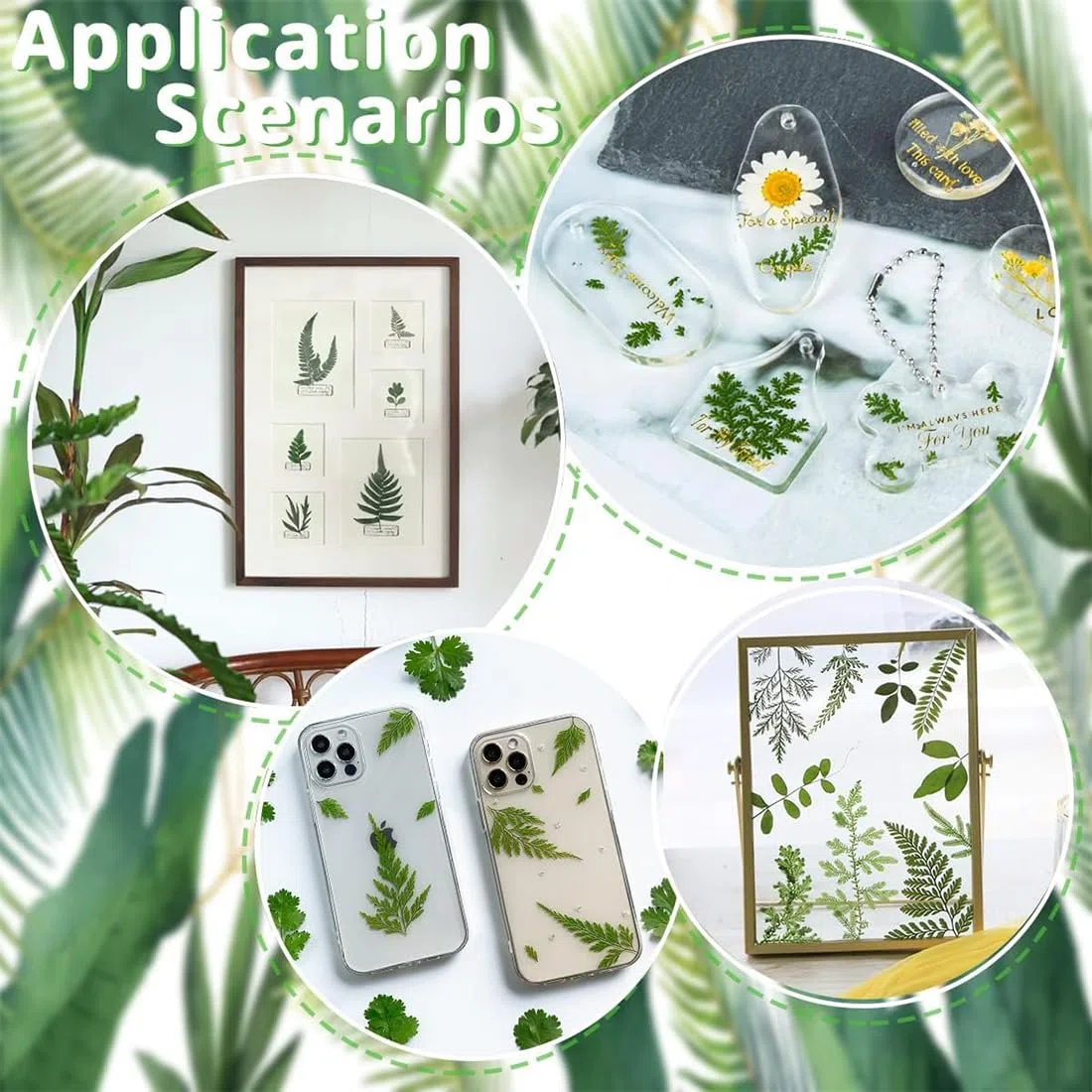 36 Pezzi Foglie Secche, Foglie Secche Naturali, Foglie vere Essiccate Pressate, Verde Essiccato Naturale Assortito per Resina, Candele, Gioielli, Sapone, Artigianato, Decorazioni