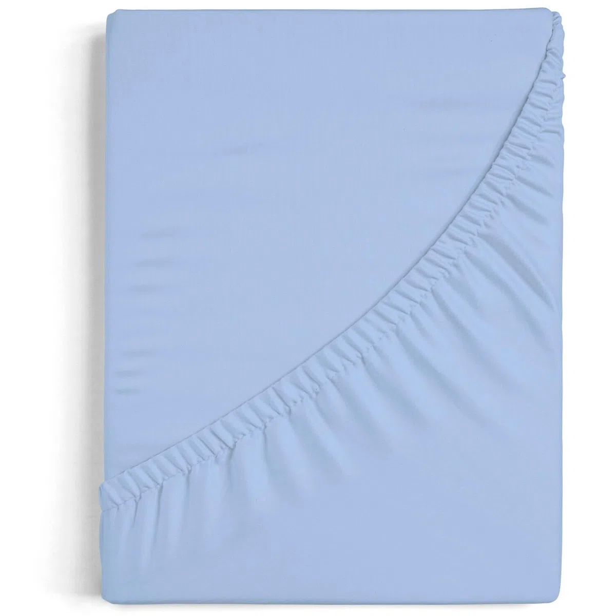 Burrito Blanco | Lenzuola con angoli 80 x 190/200 cm | Letto da 80 cm (+ misure disponibili) | Tessuto in cotone 100% | Design A8 blu