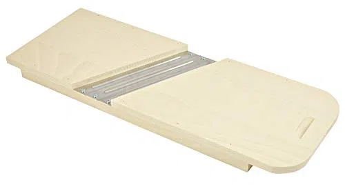 Wooden World in Legno, GRATTUGIA, AFFETTATRICE per Verdure, Frutta, Cavolo, 65 CM