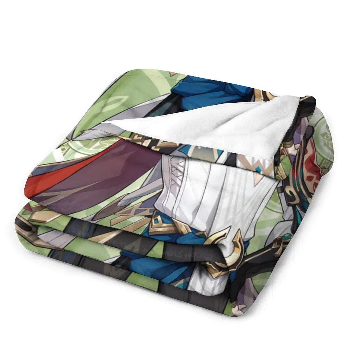 Coperta anime Genshin Impact, design Sumeru Kaveh, super morbida, 152 cm x 127 cm, leggera e calda, per divano, bambini, ragazze e adulti