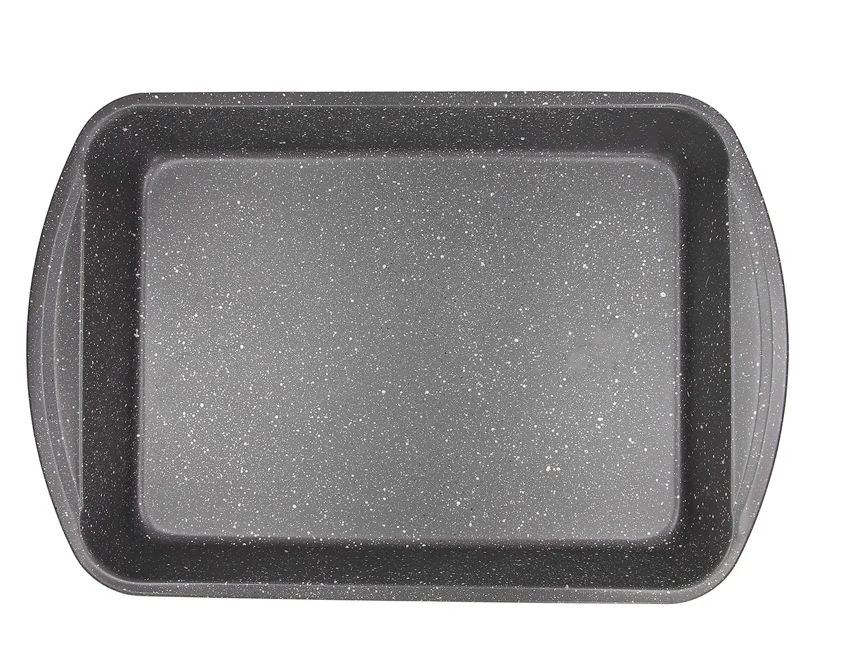 Tognana WR44145PROQ Lasagnera Rettangolare, 45x30 cm, Alluminio, Nero