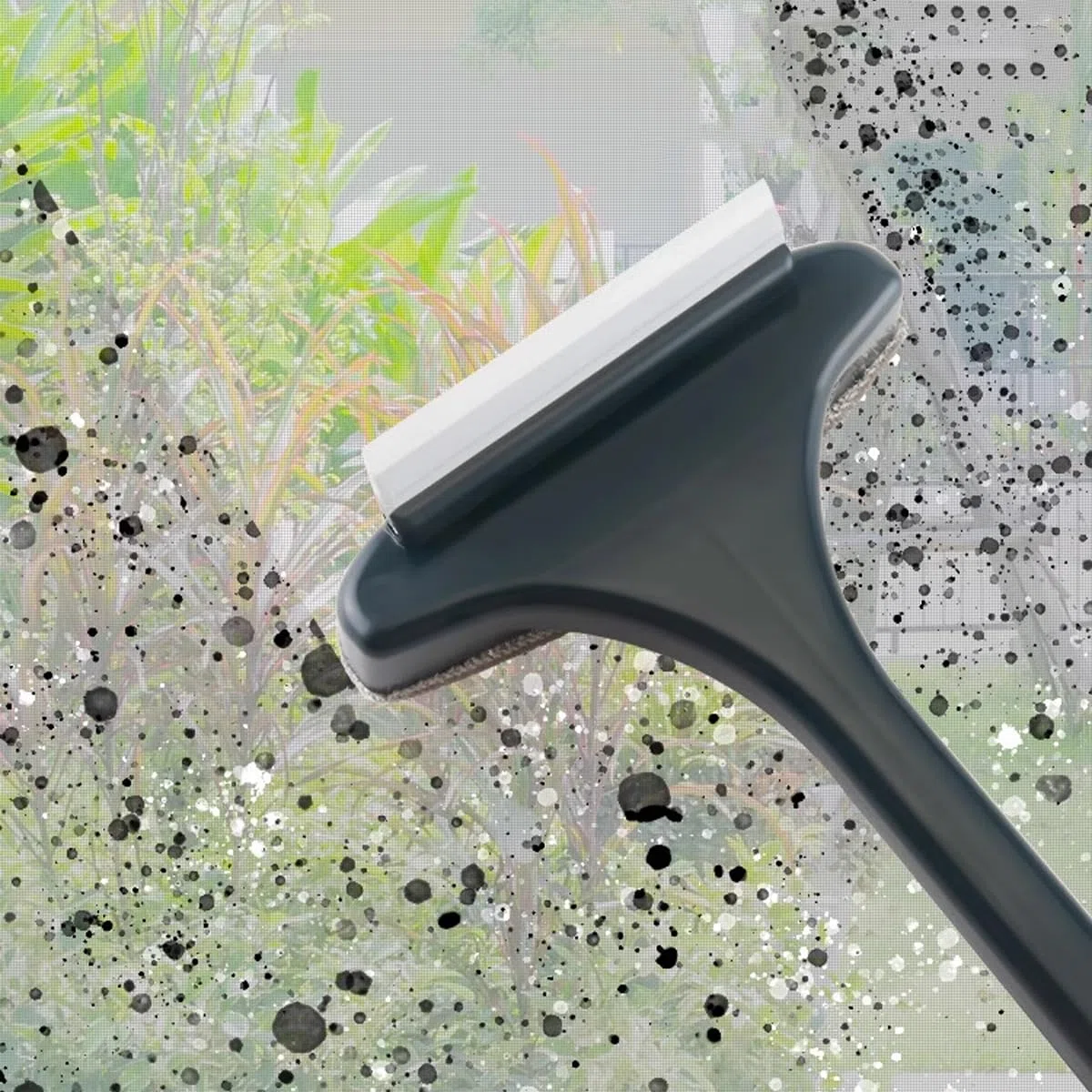 2 Spazzole Per La Pulizia Di Zanzariere, Detergente Per Vetri Bifacciale Per Zanzariere, Specchi, Finestrini Dell'auto, Porte Del Bagno, Armadietti