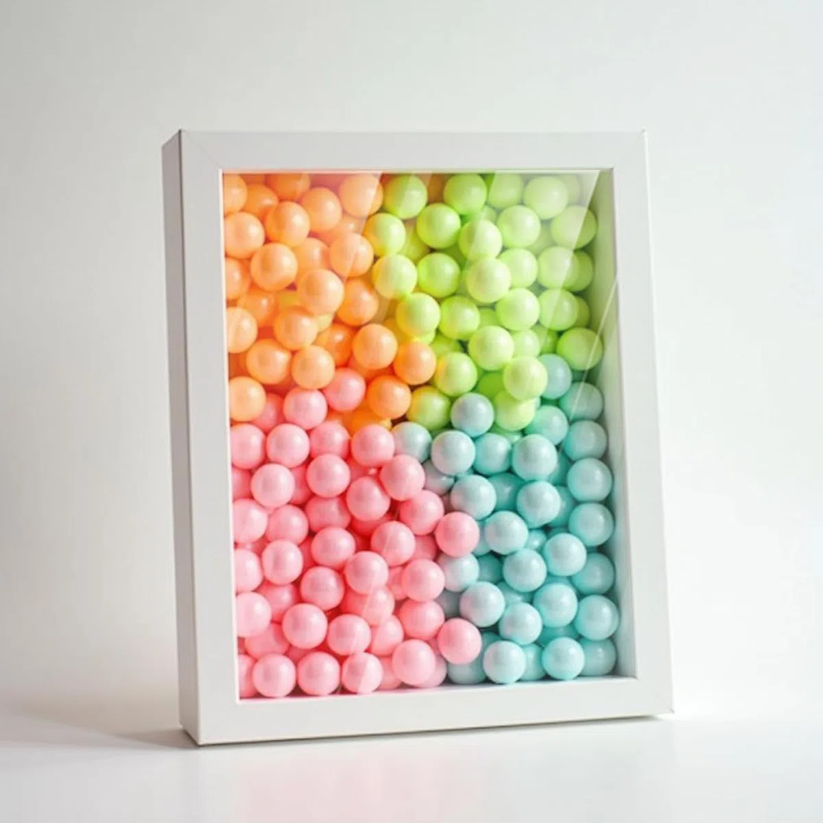 cobee 200 palline bianche in schiuma di polistirolo, rotonde da 1,5 cm, piccole palline di polistirolo per artigianato fai da te e decorazioni per feste