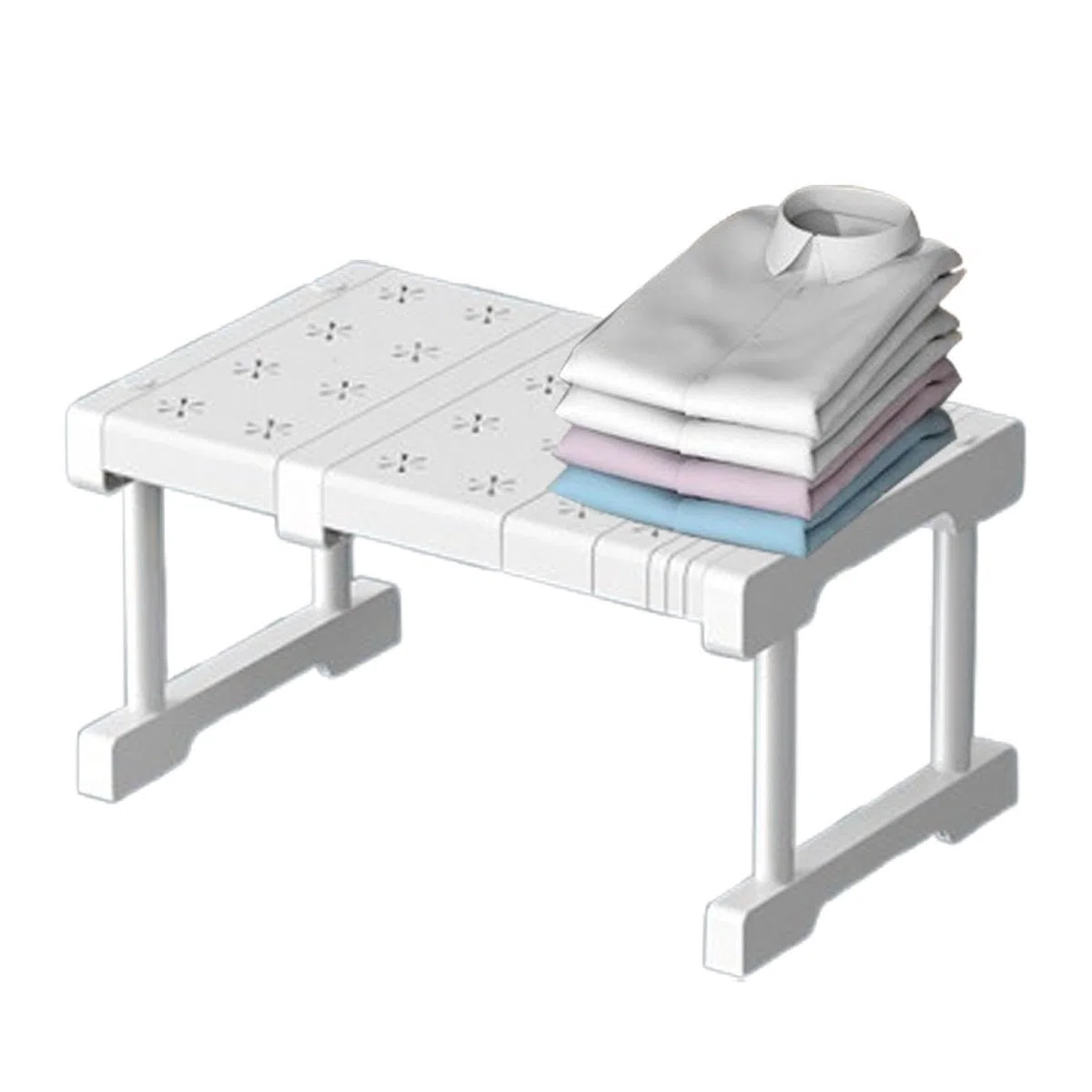 Separatore Regolabile per Interni Armadi 27-38 cm,Scaffale Organizzatore con Estensibile,separatore estensibile per interni mobili,per Ottimizzazione Spazi in Guardaroba,Dispensa e Lavanderia