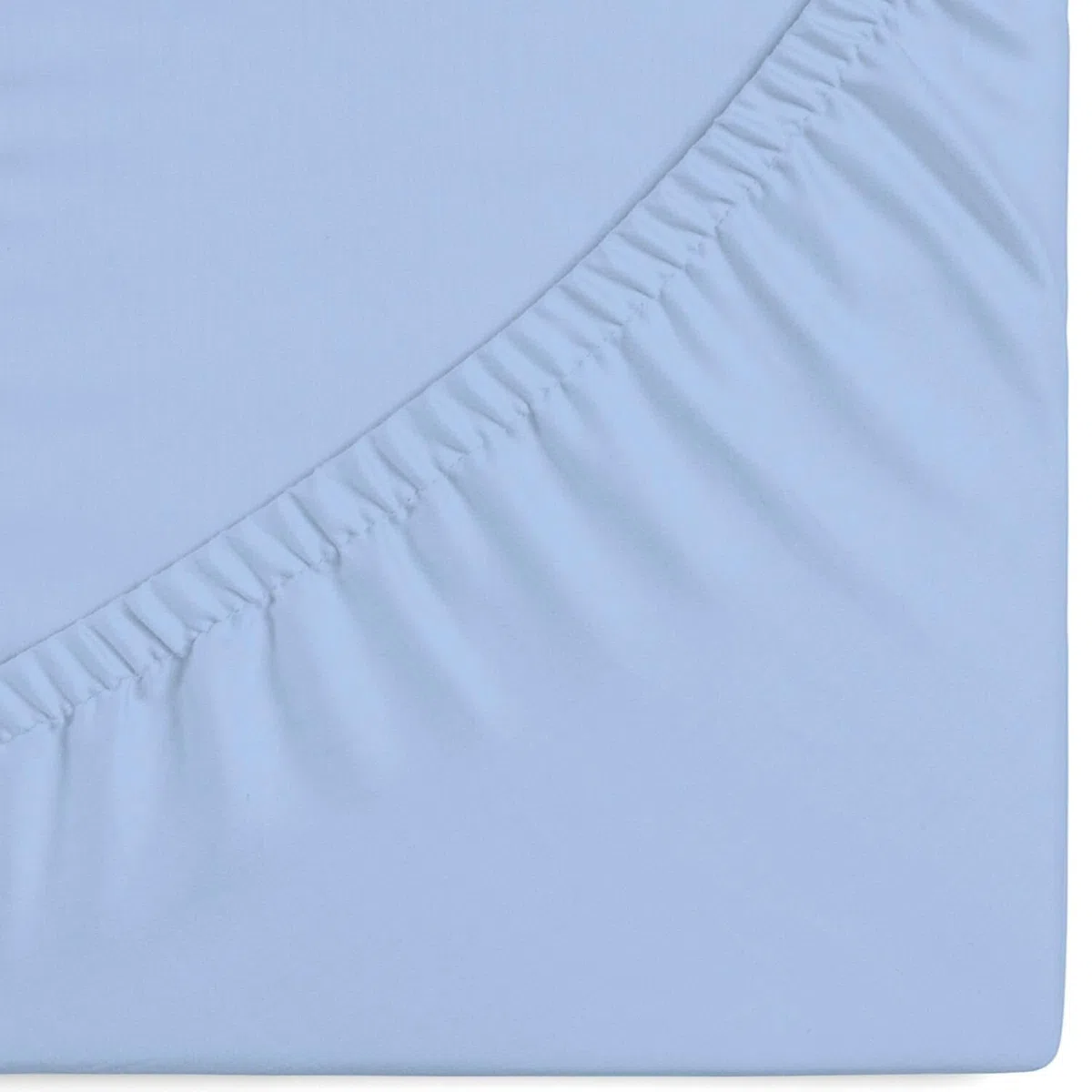 Burrito Blanco | Lenzuola con angoli 80 x 190/200 cm | Letto da 80 cm (+ misure disponibili) | Tessuto in cotone 100% | Design A8 blu