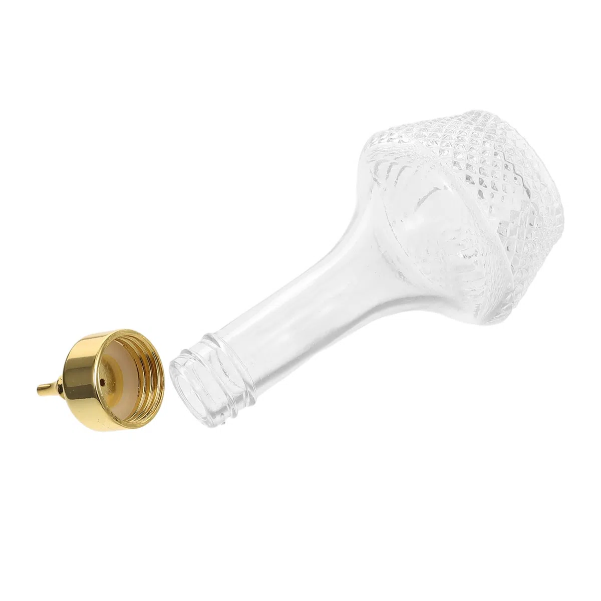 PRETYZOOM Bottiglia da Cocktail Multiuso in Vetro 50 Ml Tappo Anti-perdita, Contenitore per Liquori e Distributore Whisky per Bartender Professionisti e Uso Bar Domestico