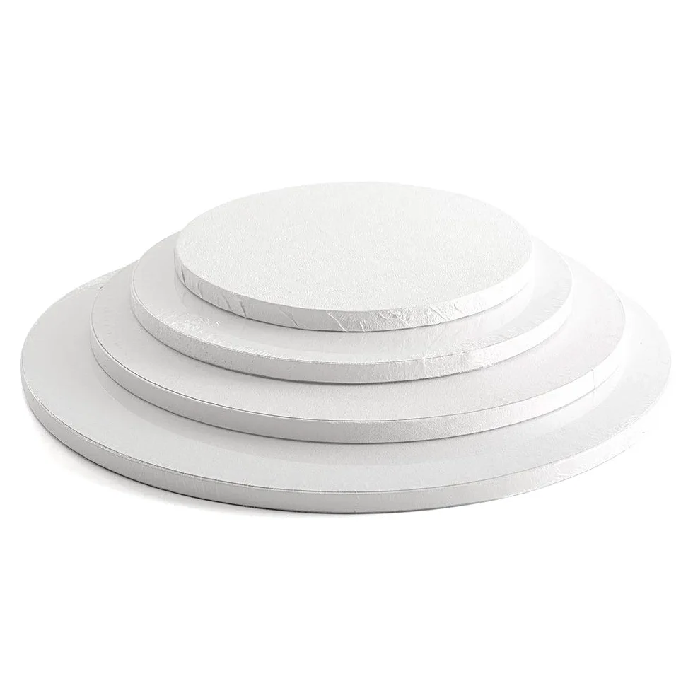 Decora 0931353 Cakeboard White Ø 40 X H 1,2 Cm 16 Inch