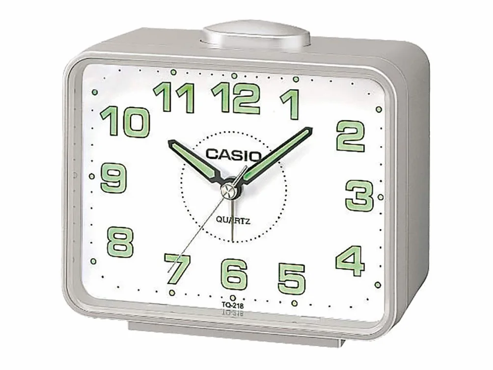 Casio - TQ-218-8EF - Sveglia analogica al quarzo con ripetizione allarme