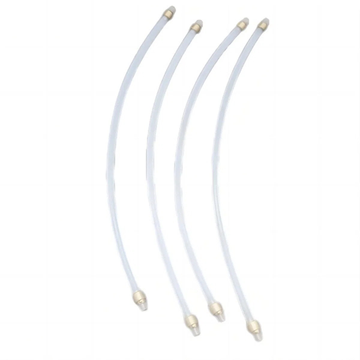 Tubo Ingresso Sicuro per Macchina da caffè, Collegamento in Silicone Facile Installazione, Lunghezza 240 mm, Diametro Esterno 4 mm, per apparecchi per Bevande